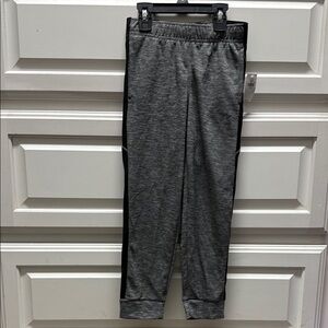 Old Navy Gray Sweatpants with Tapered Legs and Elastic Waistband